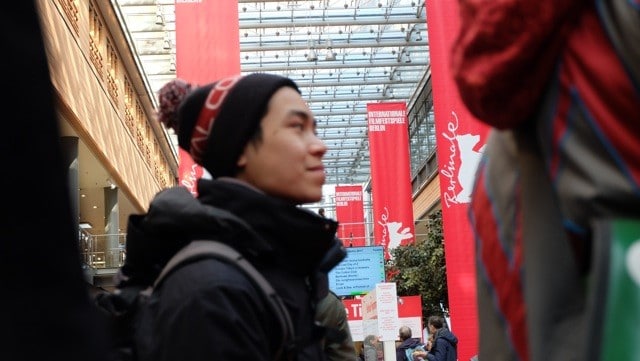 Auszubildender auf der Berlinale