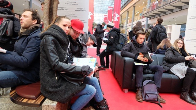 Auszubildende erkunden die Berlinale